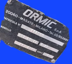 Pressa ormic orizzontale