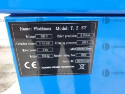 3#9061 Pressa per tubi idraulici FLUIDMEXT.2 ST