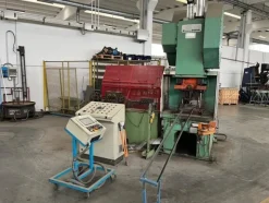 5#8297 Pressa Ross 120 Ton con avanzamento automatico Micromel