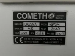 1#6150 Pressa stampaggio dischi vinile Inpros Srl e generatore vapore Cometh