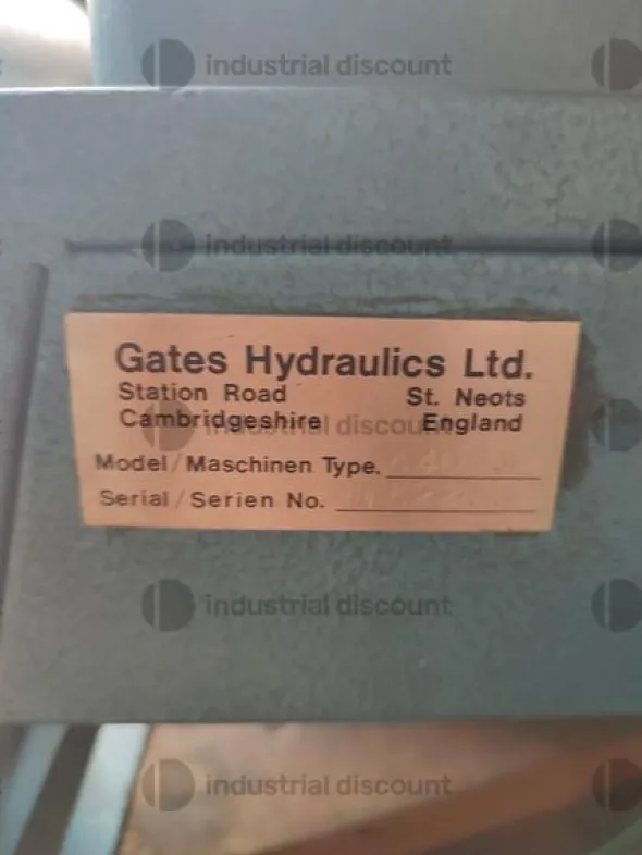11#10078 Pressatubi Gates Hydraulics