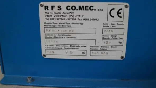 18#4214 Presse Ellegi e garbatrice RFS Comec