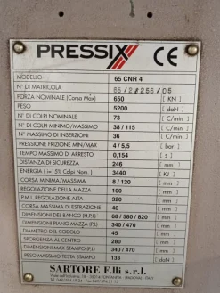 PRESSIX 65 Ton - CE