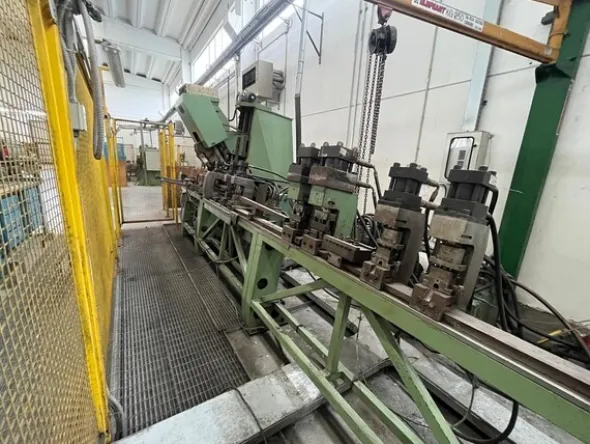 9#8297 Pressopiegatrice Omas con punta automatica
