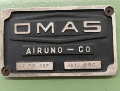 9#8297 Pressopiegatrice Omas con punta automatica