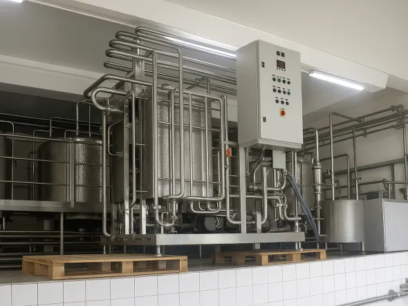PST25 Pastorizzatore a flusso usato e separatore 2000