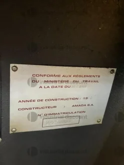 1#9348 Punzonatrice CNC AMADA