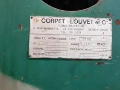 8#4093 Punzonatrice Ficep e cesoia a ghigliottina Corpet Louvet