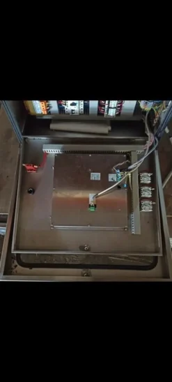 78#8391 4 quadri elettrici in acciaio inox