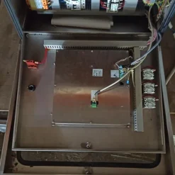 58#8391 Quadri elettrici in acciaio inox 4 pz