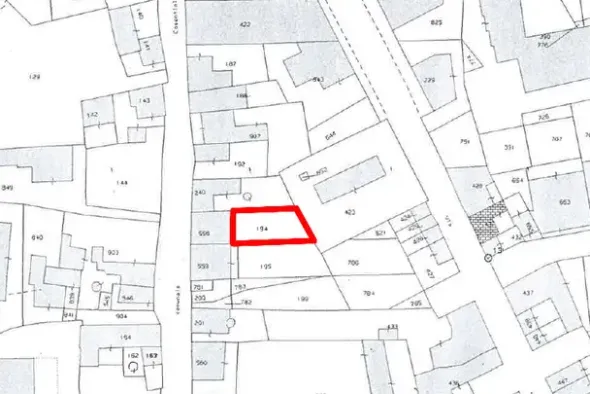 #15750 Quota di terreno edificabile di 170 mq