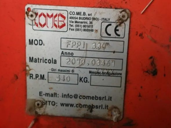 1#6072 Ranghinatore Krone e attrezzature agricole