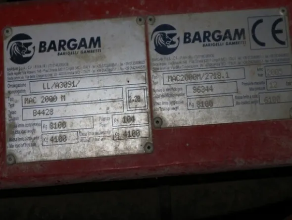 1#6072 Ranghinatore Krone e attrezzature agricole