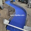 REF-2394 NASTRO TRASPORTATORE A DOPPIA CURVA INOX