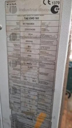 110#9909 Refrigeratore-chiller industriale
