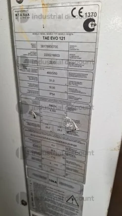 113#9909 Refrigeratore-chiller industriale