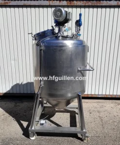 REF-2509 SERBATOIO ISOTERMICO INOX CON AGITATORE