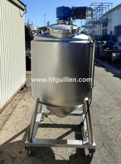 REF-2509 SERBATOIO ISOTERMICO INOX CON AGITATORE