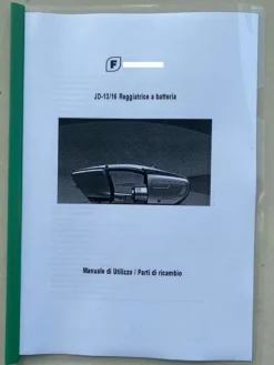 19#4978 Reggiatrice manuale a batteria