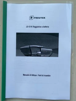 7#4978 Reggiatrice manuale a batteria