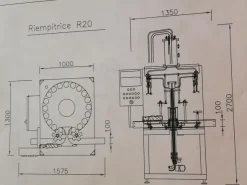 R71 Hot fill new filling machine up to 4500 Lt/h