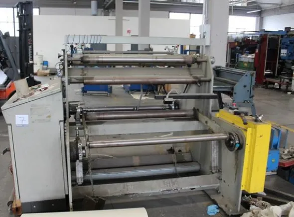 7#4140 Ribobinatrice Rotograf