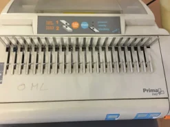 Rilegatrice Combinata a Dorso Plastico -Prima sintesi Opera 37