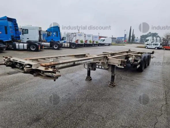 13#9064 Rimorchio porta container SCHMITZ allungabile SCF 24G