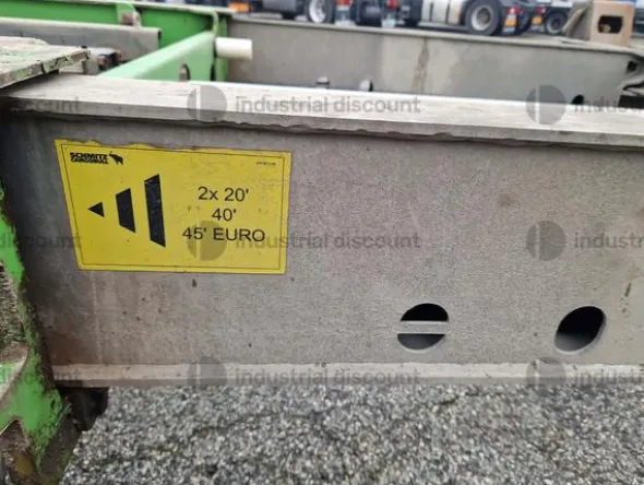 13#9064 Rimorchio porta container SCHMITZ allungabile SCF 24G