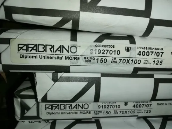 73#5253 Risme da 125 Carta Fabriano