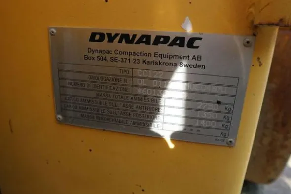 3039#4392 Rullo Dynapac