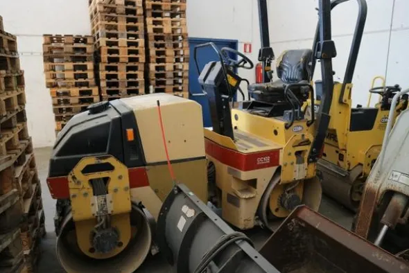 23#2431 Rullo Dynapac Svedala Compaction Equipment AB CC 102/F