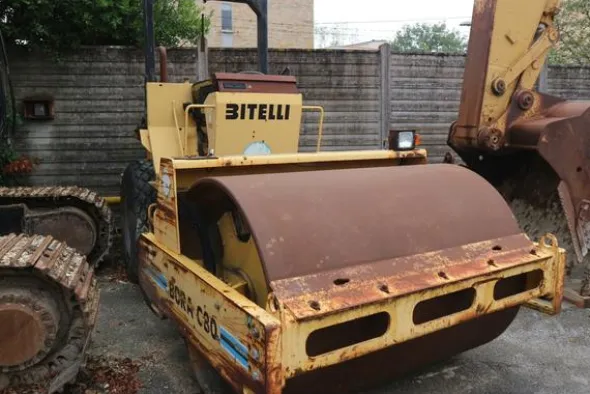 24#2335 Rullo gommato Bitelli Bora AL-DT
