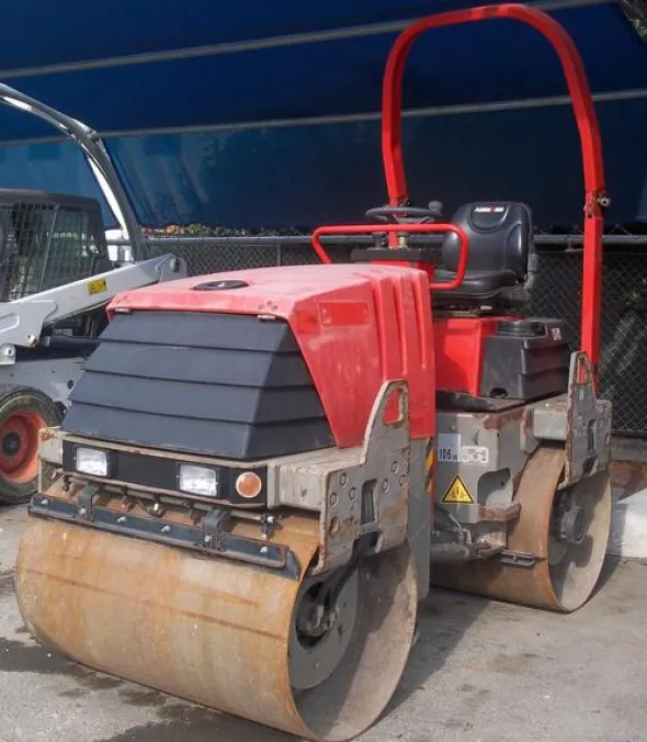 4#3576 Rullo tandem Ammann AV 26 2