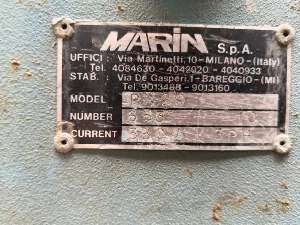 SABBIATRICE MARIN Modello Pn 20