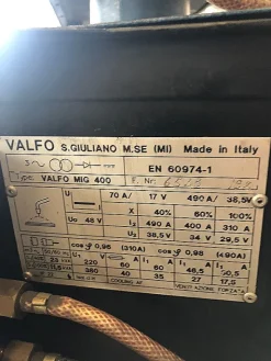 Saldatrice a filo con carrello