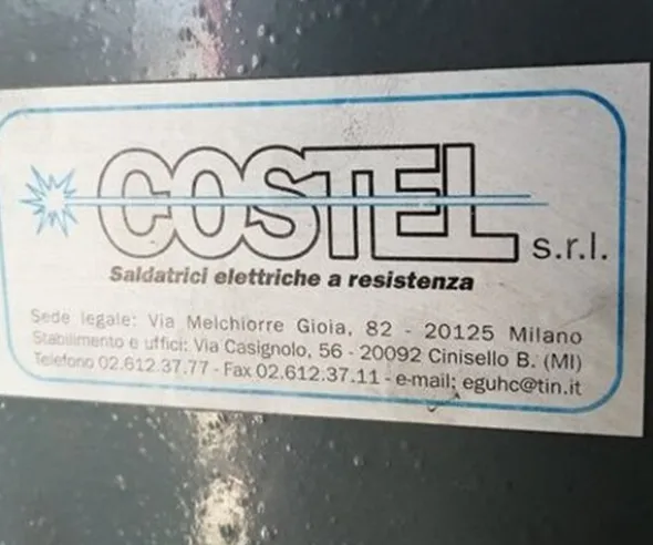 5#7584 Saldatrice a punti Costel