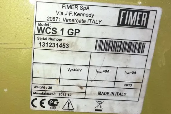 7#4424 Saldatrice pulsata Fimer 415 TM