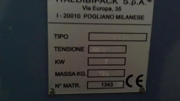 12#3422 Saldatrice termoretraibile Mec Pack