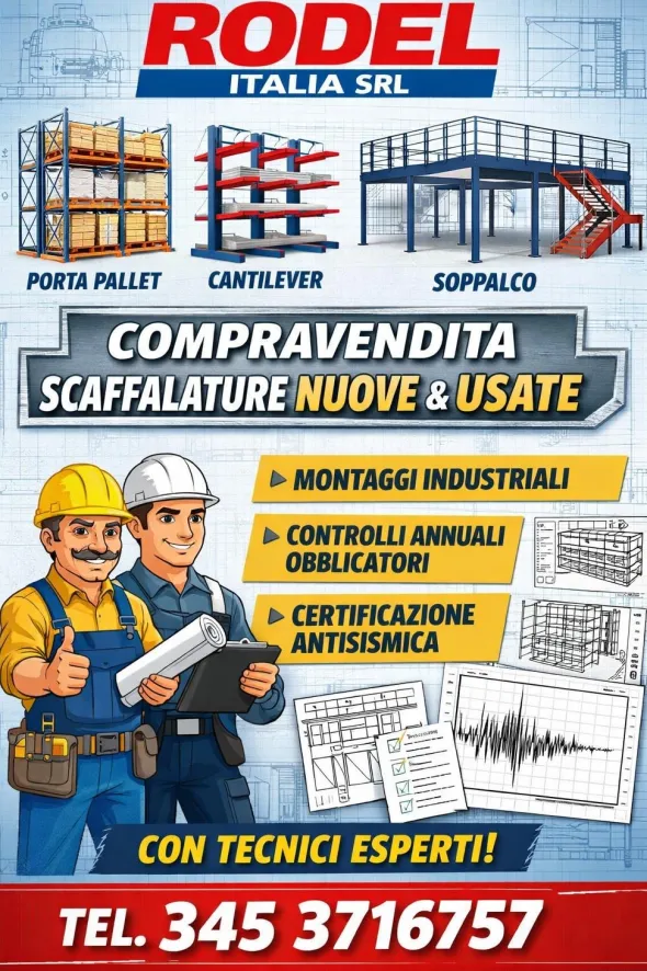 Scaffalatura certificata