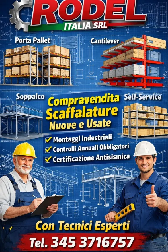 Scaffalatura certificata