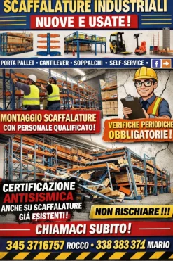 Scaffalatura certificata