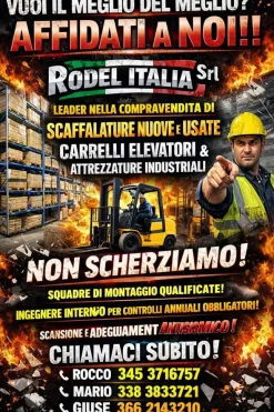 Scaffalatura da magazzino