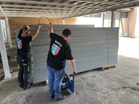 Scaffalatura da magazzino
