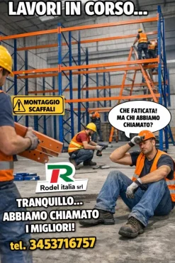 Scaffalatura e attrezzatura