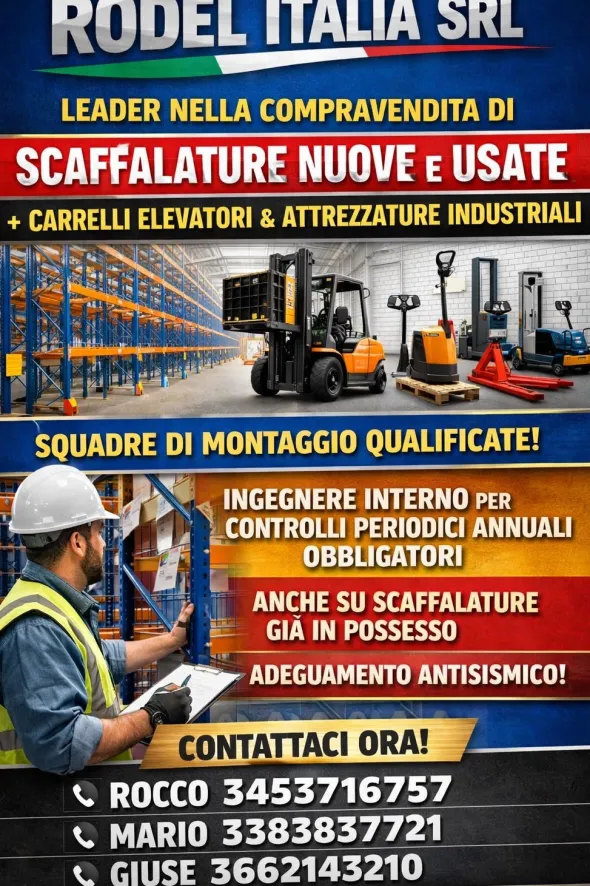 Scaffalatura industriale