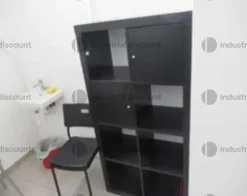18#9809 Scaffalatura in laminato e banchi