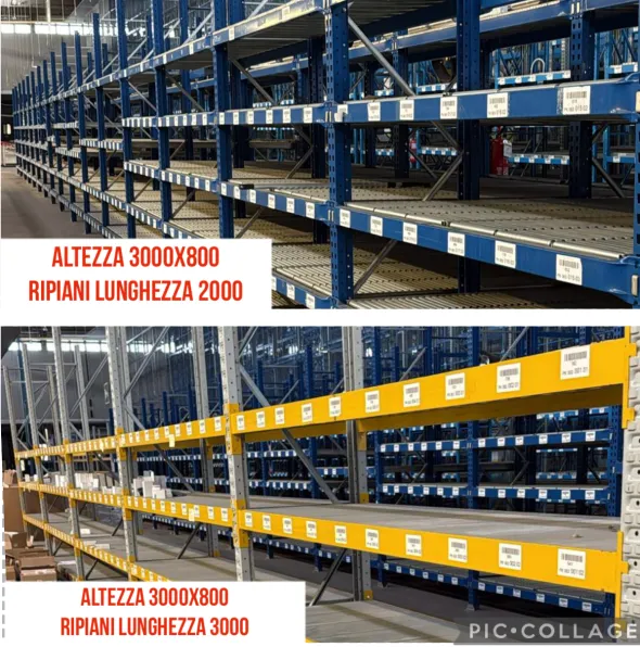 Scaffalatura metalliche