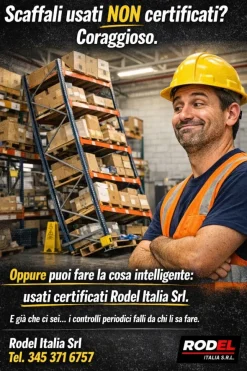 Scaffalatura per stoccaggio
