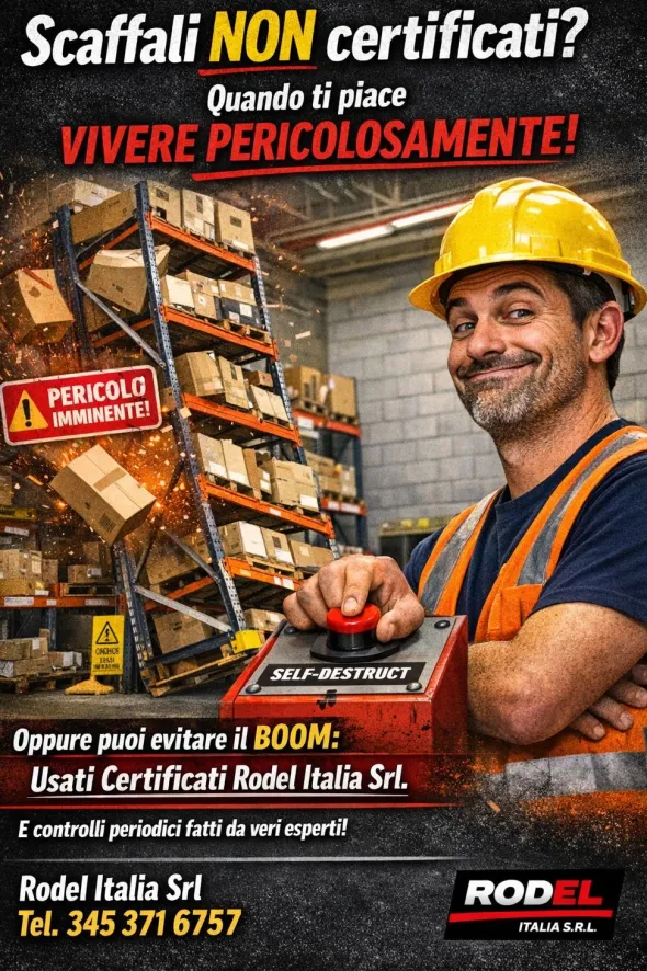 Scaffalatura per stoccaggio